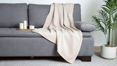 Хлопковое покрывало Soft Cotton, цвет миндаль Аскона