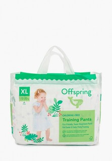 Подгузники-трусики Offspring Джунгли, XL (12-20 кг) 30 шт.