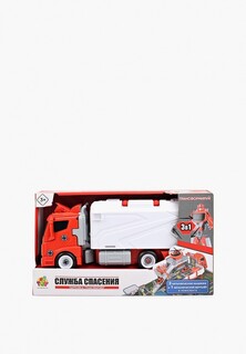 Набор игровой 1Toy парковка-грузовик трансформер