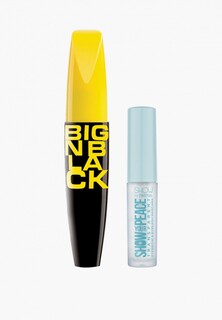 Набор для макияжа лица Pastel Тушь для ресниц Big N Black Mascara + Гель для бровей и ресниц