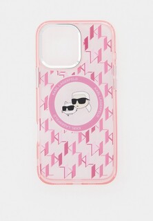 Чехол для iPhone Karl Lagerfeld 16 Pro Max, с MagSafe, с принтом IML