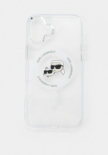 Чехол для iPhone Karl Lagerfeld 16 Plus, с MagSafe, с принтом IML