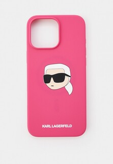 Чехол для iPhone Karl Lagerfeld 16 Pro Max, с MagSafe, силиконовый Liquid silicone
