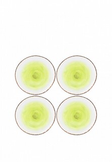 Набор тарелок Elan Gallery 4 шт., 18,2х18,2х2 см, Кантри