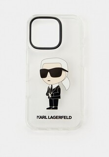 Чехол для iPhone Karl Lagerfeld 16 Pro, с принтом IML