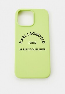 Чехол для iPhone Karl Lagerfeld 16 Pro Max, силиконовый Liquid silicone