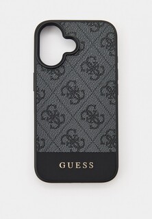 Чехол для iPhone Guess 16, из экокожи PU leather Metal logo