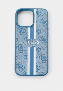 Чехол для iPhone Guess 16 Pro Max, с MagSafe, из экокожи PU Leather