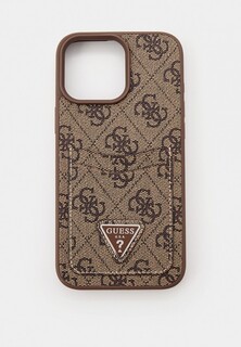 Чехол для iPhone Guess 16 Pro Max, из экокожи, с кардслотом PU Leather Double cardslot