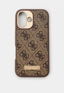 Чехол для iPhone Guess 16, с MagSafe, из экокожи PU Leather
