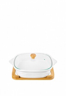 Форма для запекания Elan Gallery с подставкой и крышкой 32х26 см