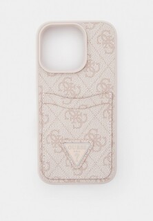 Чехол для iPhone Guess 16 Pro, из экокожи, с кардслотом PU Leather Double cardslot