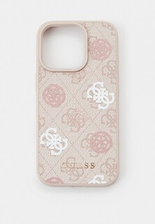 Чехол для iPhone Guess 16 Pro, с MagSafe, из экокожи PU Leather