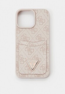 Чехол для iPhone Guess 16 Pro Max, из экокожи, с кардслотом PU Leather Double cardslot
