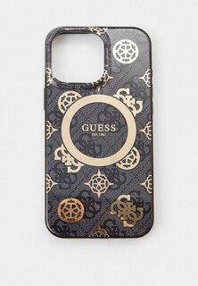 Чехол для iPhone Guess 16 Pro Max, с MagSafe, с принтом IML