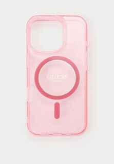 Чехол для iPhone Guess 16 Pro, с MagSafe, с принтом IML