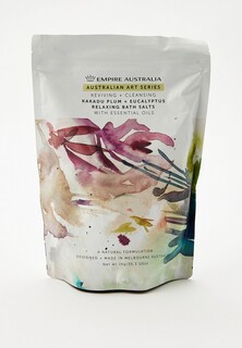 Соль для ванн Empire Australia с маслами сливы какаду и эвкалипта