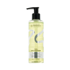 Гель для умывания MARKELL GREEN SECRET с муцином улитки и АНА кислотами 195 мл