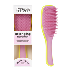 Расческа для волос TANGLE TEEZER THE ULTIMATE WET DETANGLER Hyper Yellow Rosebud для всех типов волос