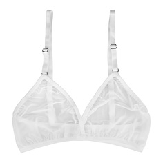 Топ женский TRENDY LOOK в сетку белый S