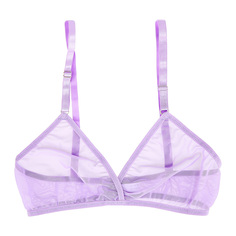 Топ женский TRENDY LOOK в сетку сиреневый M