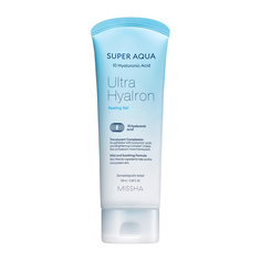 Гель-скатка для лица MISSHA SUPER AQUA ULTRA HYALRON отшелушивающий с гиалуроновой кислотой 100 мл