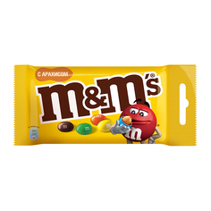 Драже M &amp; MS с арахисом и молочным шоколадом 45 г
