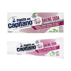 Паста зубная PASTA DEL CAPITANO Для деликатного отбеливания с содой 75 мл