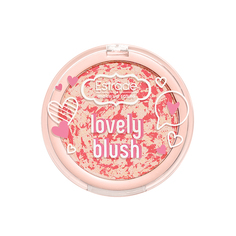 Румяна для лица ESTRADE LOVELY-BLUSH компактные с матовым финишем тон 201 Cветло-розовый