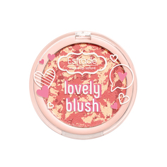 Румяна для лица ESTRADE LOVELY-BLUSH компактные с матовым финишем тон 203 Розовый