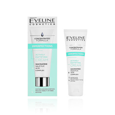 Крем для лица EVELINE CONCENTRATED FORMULA с ниацинамидом матирующий 50 мл