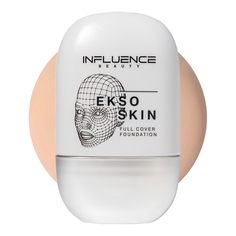 Основа тональная для лица INFLUENCE BEAUTY EKSO SKIN с высокой степенью покрытия тон 03 Medium