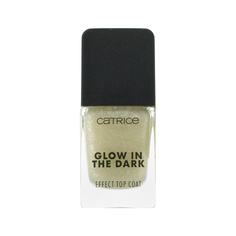 Топовое покрытие для ногтей CATRICE GLOW IN THE DARK светящееся в темноте тон 020 All nighter