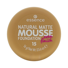Мусс тональный для лица ESSENCE NATURAL MATTE MOUSSE FOUNDATION тон 15
