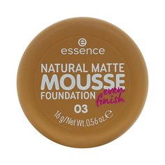 Мусс тональный для лица ESSENCE NATURAL MATTE MOUSSE FOUNDATION тон 03