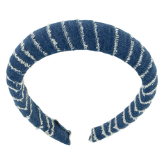 Ободок LADY PINK DENIM