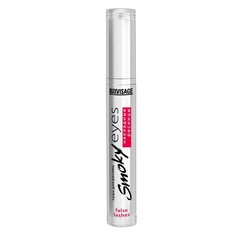 Тушь для ресниц LUXVISAGE SMOKY EYES эффект накладных ресниц черная
