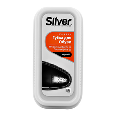 Губка-блеск для обуви SILVER EXPRESS черный