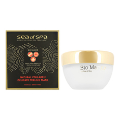 Маска для лица SEA OF SPA BIO MARINE деликатно очищающая с натуральным коллагеном для всех типов кожи 50 мл