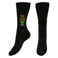 Носки мужские MONCHINI BEAR мишка в черно-желтой футболке 39-42