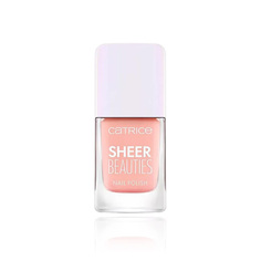 Лак для ногтей CATRICE SHEER BEAUTIES тон 050 Peach for the stars