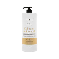 Бальзам-ополаскиватель для волос MIXIT COLLAGEN+AMINO ACIDS с коллагеном и аминокислотами для усиления блеска 1000 мл