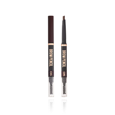 Карандаш для бровей STELLARY BROW SCULPTING PENCIL автоматический тон 05