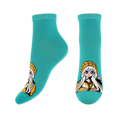 Носки женские MONCHINI ANIME голубой 38-40