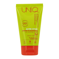 Гель для умывания UNI.Q ACNE STOP 3в1 с эктоином, лактобионовой кислотой и белой глиной 150 мл Uniq