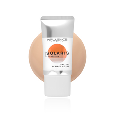 Основа тональная для лица INFLUENCE BEAUTY SOLARIS с SPF 25 тон 02 Light