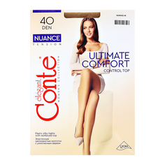 Колготки женские CONTE ELEGANT NUANCE 40 den natural p-p 3