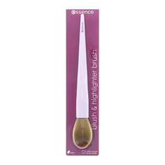 Кисть для румян и хайлайтера ESSENCE BLUSH &amp; HIGHLIGHTER BRUSH тон 01 It’s glow time