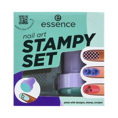 Набор для стемпинга ногтей ESSENCE NAIL ART STAMPY SET тон 01 Stamping on