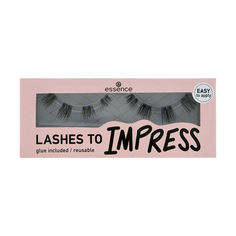 Накладные ресницы ESSENCE LASHES TO IMPRESS тон 08 Pre-cut lashes с клеем